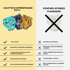 Culotte d'apprentissage à la propreté